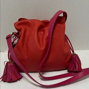 LOEWE LEATHER FLAMENCO CROSSBODY BAG